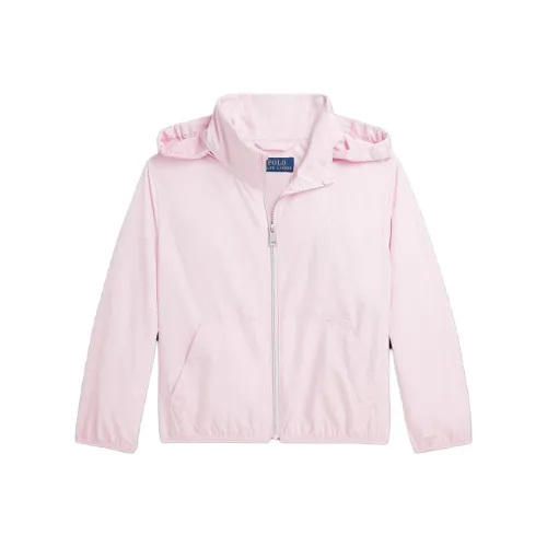 Polo Ralph Lauren Куртки и Пальто SS24 Светло-розовый Детский
