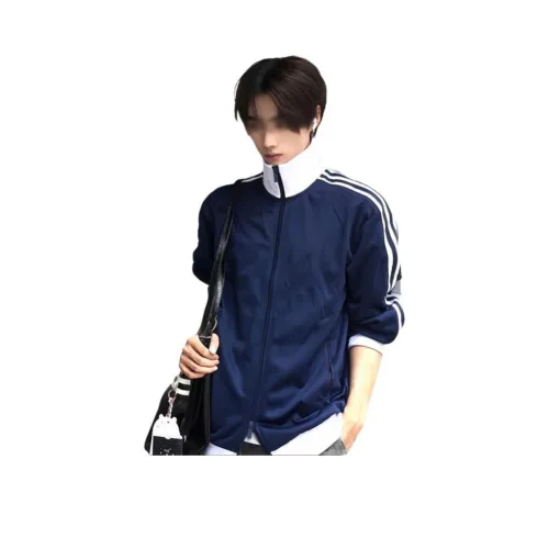 DANJUE Темно-синий синий унисекс свитшоты