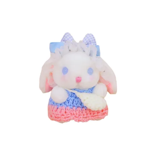 AIQINGCAOZHILIANWANJU Милый Теплый Кролик WEARING Юбка Amy Кролик Плюшевый Брелок 10 см Рекомендуемая высота