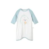 Длинный рукав - зеленый динозавр