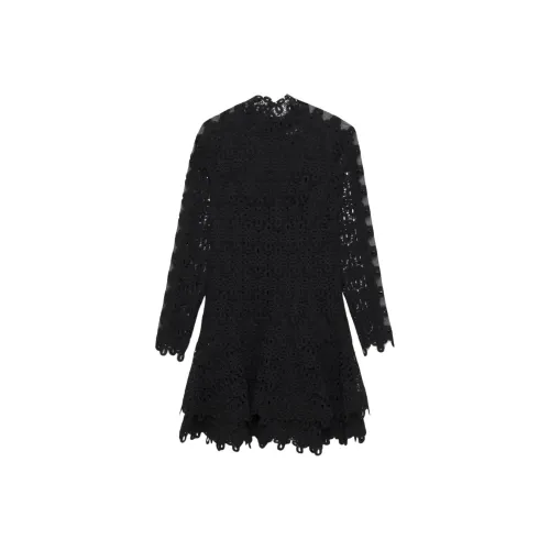 JONATHAN SIMKHAI Длинное платье с длинными рукавами женское