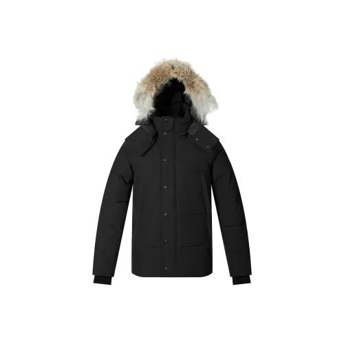 Canada Goose Wyndham Коллекция Пуховик PARKA Пальто Унисекс Черный