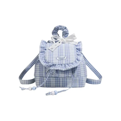 NX DOUGHNUT Холст Рюкзак Женский Синий