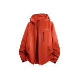 Красный легкая ветровка