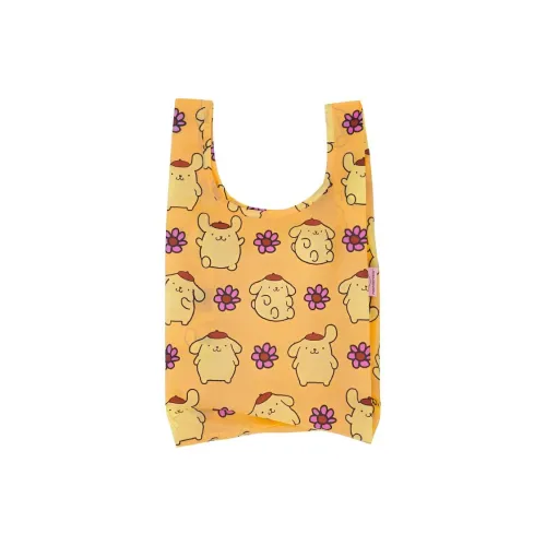 Sanrio × Baggu Collaboration Pudding Dogs Nylon Bag Women's Yellow