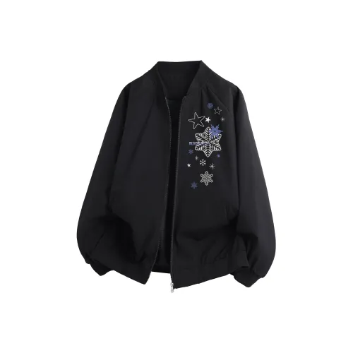 BLACK CITY Бейсбольная куртка Унисекс