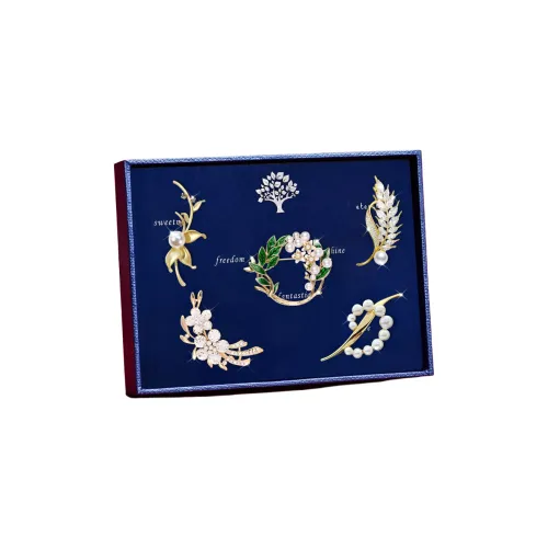 Listen to the flowers bloom Сплав Броши Женские