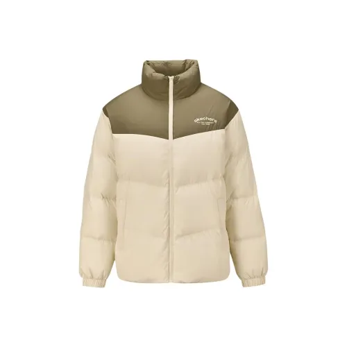 Skechers Айвори Белый 001J Унисекс Пуховики