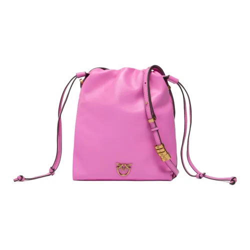 PINKO Телячья кожа Сумка через плечо Мини Женская Фуксия