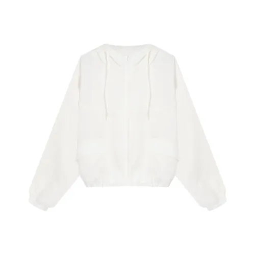 GZQJ Экрю Женские Softshell Куртки