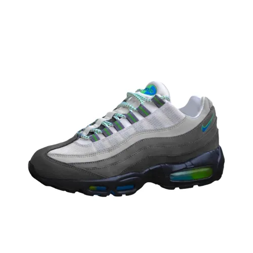 Nike Air Max 95 Поддержка Беговые кроссовки Унисекс Серый