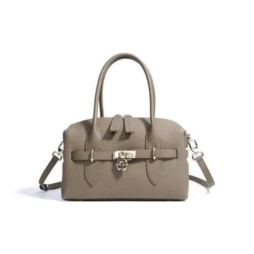 COURONNE Сумка из крупнозернистой текстуры кожа коровы одно плечо женский многоцветный