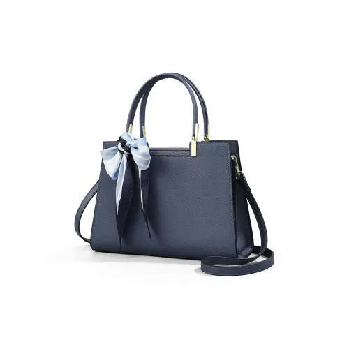 PESASRIE Коровья кожа Одно плечо Сумка Женская Синий Красный