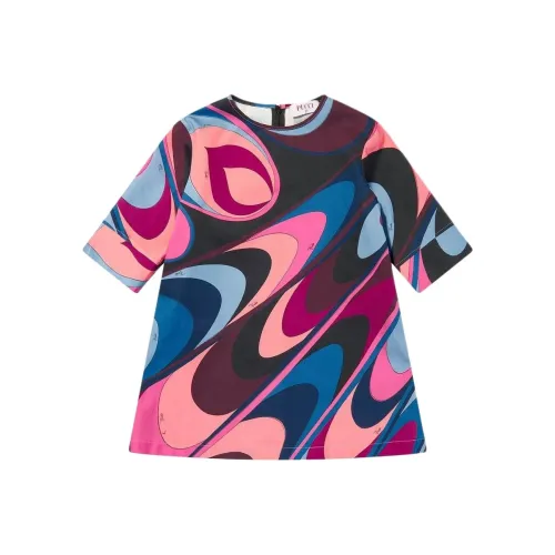 EMILIO PUCCI Многоцветные Детские Платья