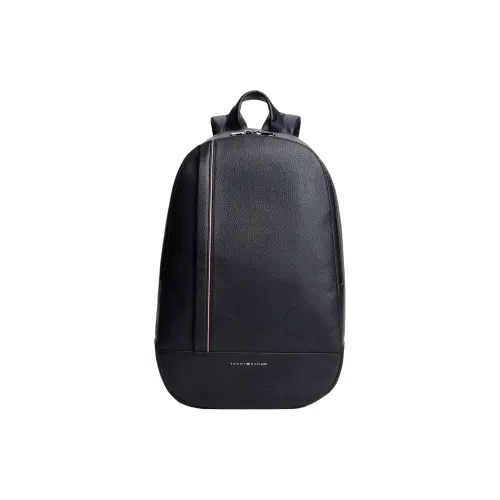 Tommy Hilfiger Полиэстер Рюкзак Маленький Унисекс Темно-синий