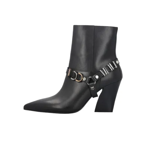 PINKO Love Birds series Ботильоны 8,5 см Женские Черные