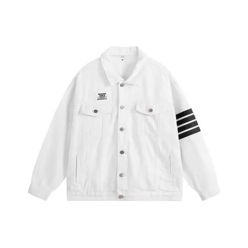 KAIZZGAO Белый Мужской Куртки