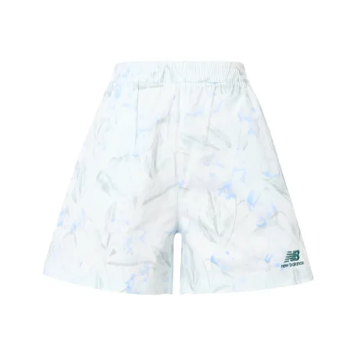 New Balance Essentials Повседневные шорты Женские Белые