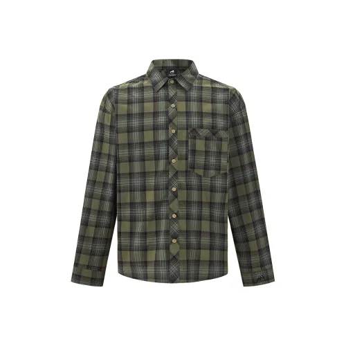 URS GGON Хаки Зеленый Унисекс Рубашки