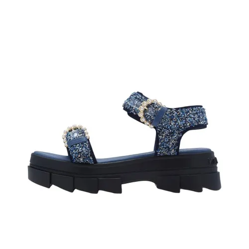 Stuart Weitzman SW Noho one Ремень Сандалии Женские Синие