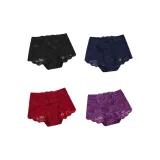 4 пачки - Черный, Синий + Черный + Бургунди + Темно-фиолетовый