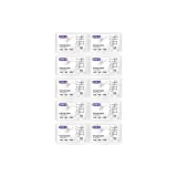 Натуральная защита десен, нить для чистки зубов, 50 шт * 10