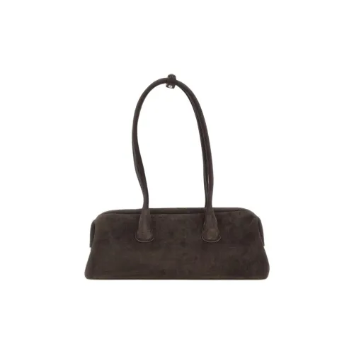 OSOI Замша Сумка через плечо Стандартная Женская Темно-серая