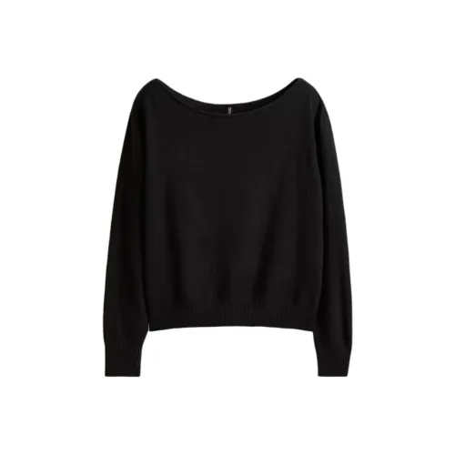 H M Черные Женские Свитера