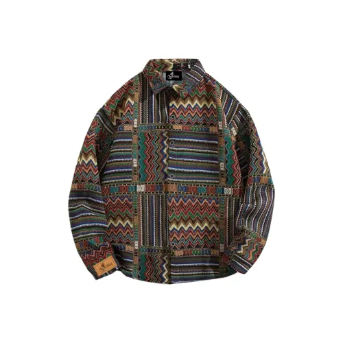 PAINT STAIN Черный Унисекс Рубашки