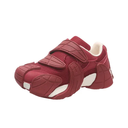 Yue Elsa Высота Увеличивающая Устойчивая к Износу Легкая Противоскользящая Низкий Топ Толстая Подошва Кроссовки Женские