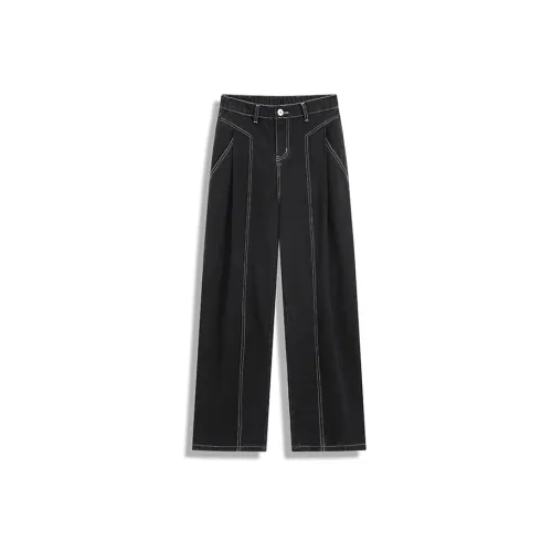 OULUDE Черные Мужские Джинсы