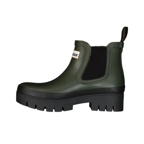 BARBOUR Halton Короткий Челси 4CM Женские Зеленый