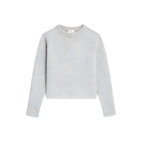 CELINE Серые Женские Свитера