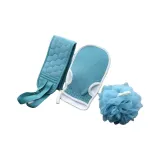 Купальный набор из трех предметов [Темно-синий]