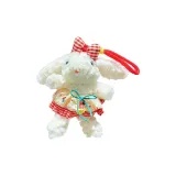 Плюшевая принцесса платье с длинными ушами - красный