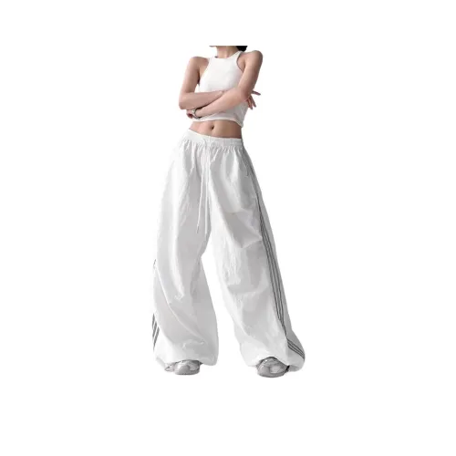 FLIM Белый Женские Повседневные Штаны