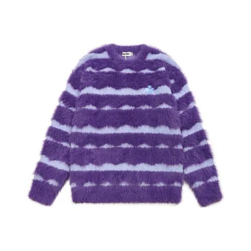 Guuka Темно-фиолетовые унисекс свитеры