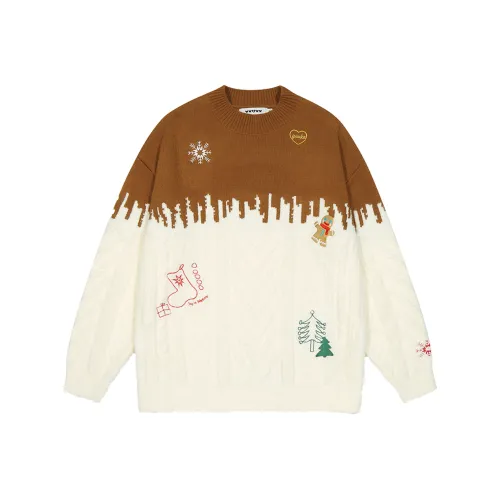 Guuka Экрю Унисекс Свитера