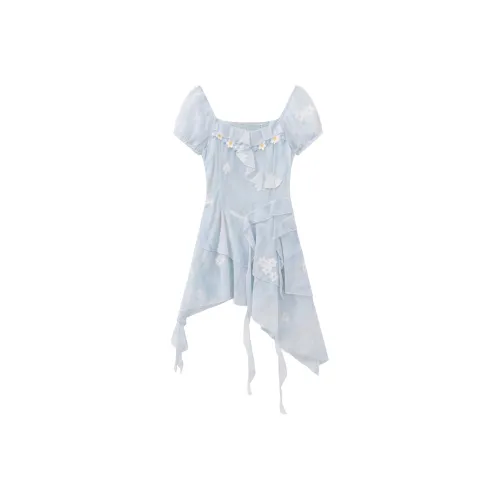 Another Alley Короткий рукав Платье Женское