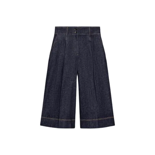 ZARA Blue Женские джинсовые шорты