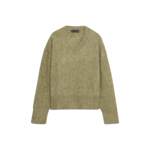 ZARA Khaki Женская Трикотаж