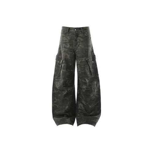 BEAR UNION Камуфляж Унисекс Карго Брюки