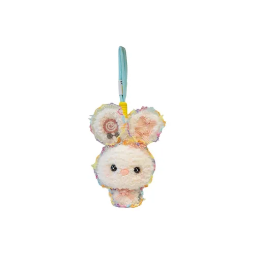 BALITU Милый Colorful Кролик Плюшевый Брелок 20 см Высота