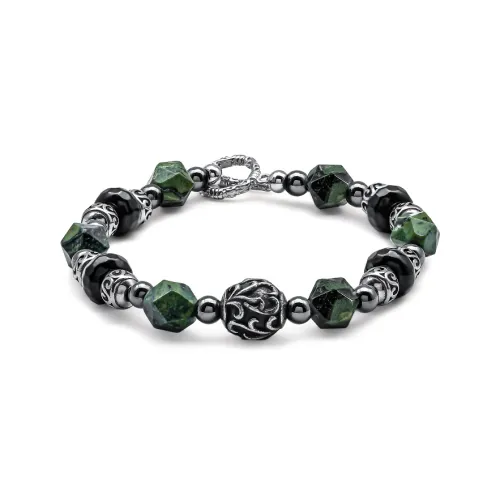 CUUD Гематитовый Кварц Вены Браслеты Мужские