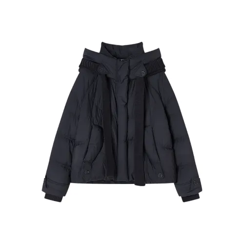 XIANGYING Темно-синий женский пуховик