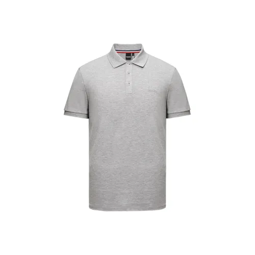 DANIEL HECHTER Поло Мужское Светло-Фотиния Серый