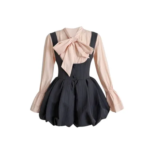 TIBINB Женские Комплекты с Юбкой