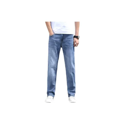 TONYBEAR Светло-синие мужские джинсы