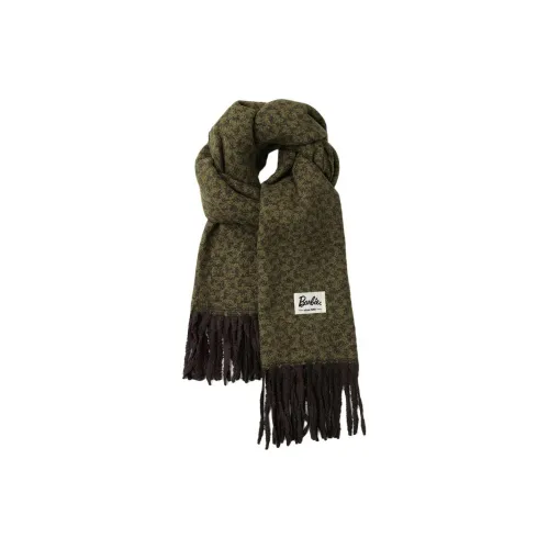 Барби Полиэстер Трикотаж Шарфы Унисекс