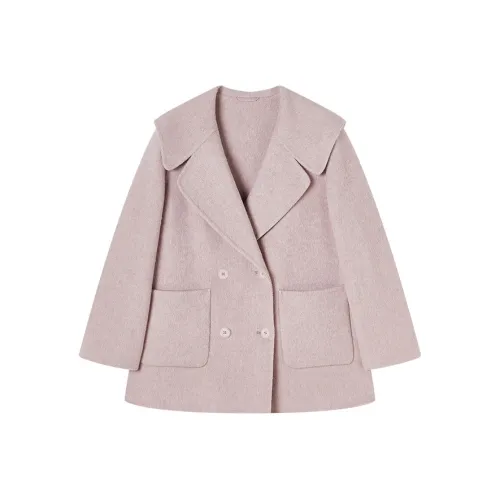 XIANGYING Фиолетовое Женское Пальто